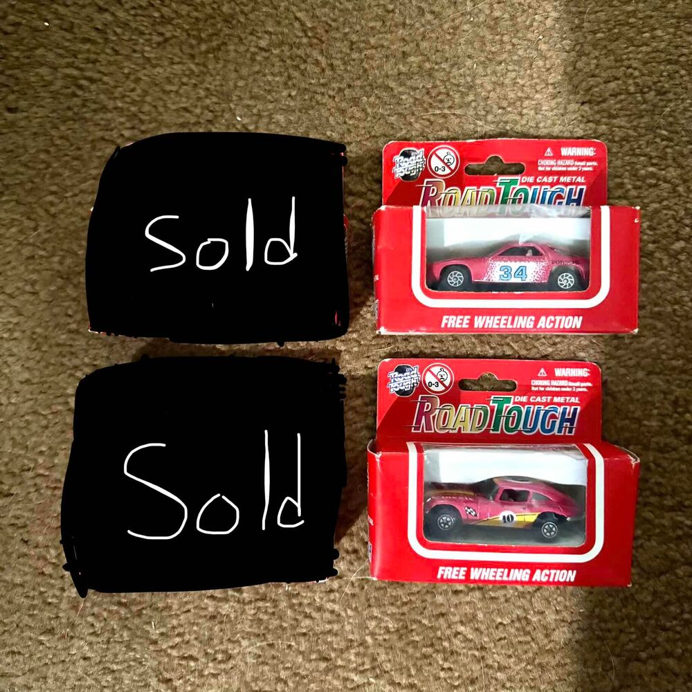Vintage Yat Ming Die Cast Metal Model Cars Bundle
